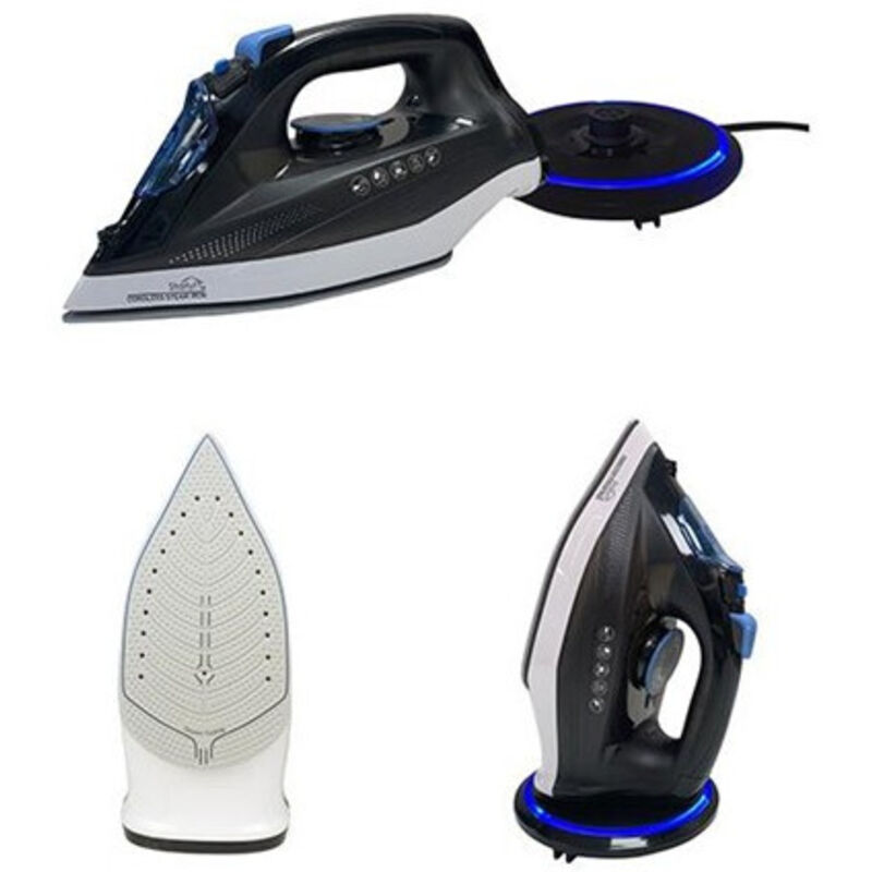 Cordless Steam Iron - venteo - Fer à repasser 2en1 - Polyvalent/sans fil - facile d'utilisation - Repassage et défroissage rapide - Starlyf
