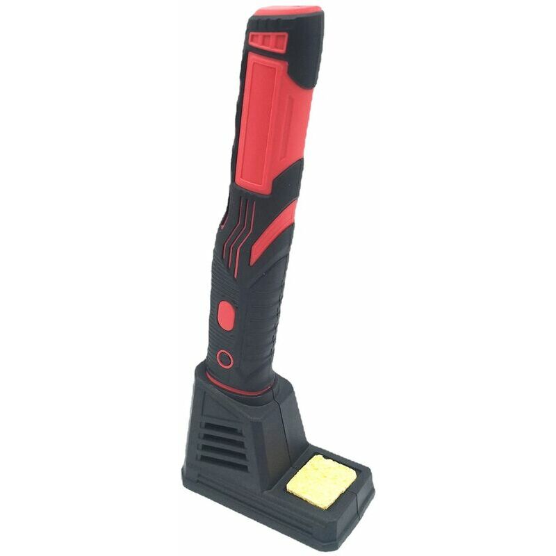 Lucky-88 - Fer à souder portable sans fil 1800 mAh rechargeable avec capteur tactile et projecteur led, kit de soudure sans fil professionnel sans