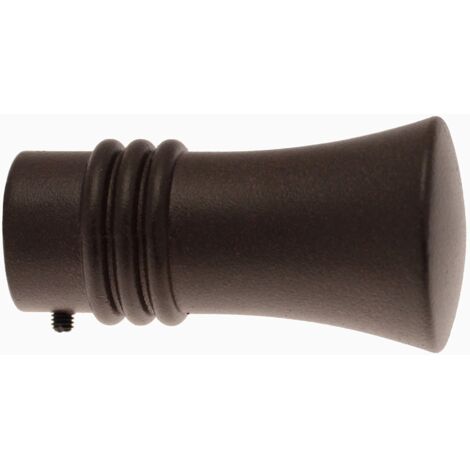 Fer Tendance  Ø20  1 Embout Pommeau  Rouille Sablé