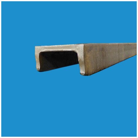 Fer u acier 40x20 Epaisseur en mm - 5 mm, Longueur en metre - 2 metres, Sections en mm - 40 x 20 mm