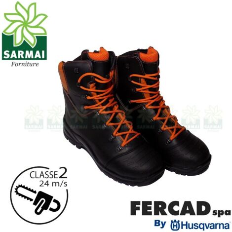 Fercad Husqvarna scarpe antinfortunistiche stivali antitaglio SB P S3 CI HRO SRC - Numero: 42