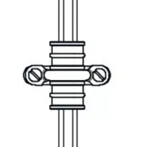 FERCO Compas bois ferrage invisible - Standard - jeu 12 mm - feuillure 24 mm - axe 9 mm - LFF 420 - 750 - gauche