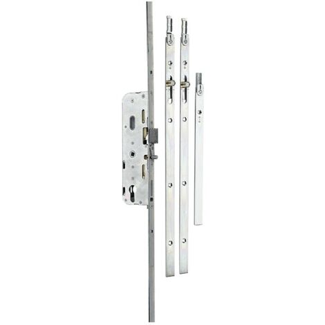 Ferco – Crémone ajustable Trimatic R2 1522mm – Entraxe 70mm – Verrouillage automatique – Compatible portes d'entrée – G465220001