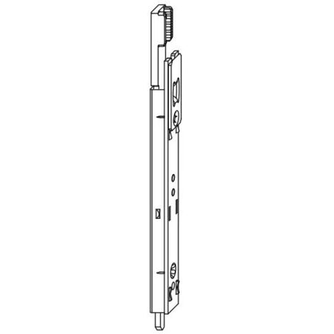 FERCO Crémone F15 - côte DF sans rampe - 700 - 850 - 250 - 690 - 1