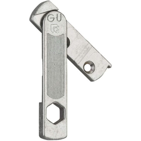 Ferco – Entrebâilleur pour crémones Jet 15/25 – Acier blanc – Résistance aux intempéries – G1982102R1