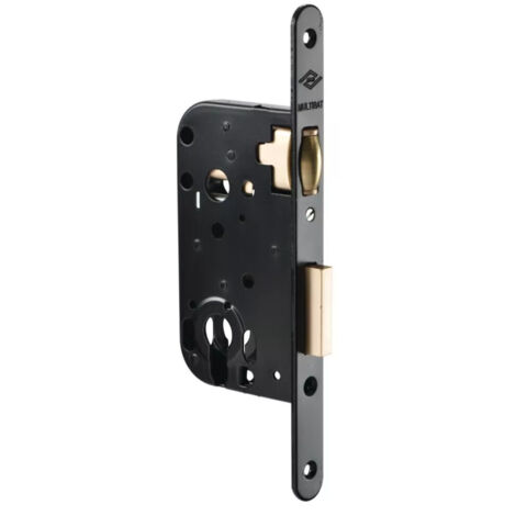 FERCO Gâche centrale bois - Bois - jeu de 12 mm - rainure 7/8 x 4 mm - Pour Secury - réglable - droite - 6-38679-01-R-1