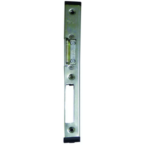 FERCO Gâche centrale bois - Bois - jeu de 4 mm - têtière axe à 9 mm - Gâche équerre centrale gauche - longueur 212 mm - largeur 18 x 18 - épaisseur 2,5 mm - 0-2746-00-L-1