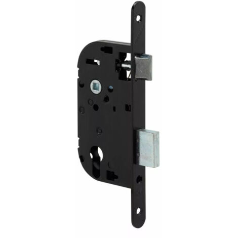 FERCO Gâche centrale bois - Bois - jeu de 4 mm - têtière axe à 9 mm - Pour Europa - Secury réversible - G-22864-00-0-1