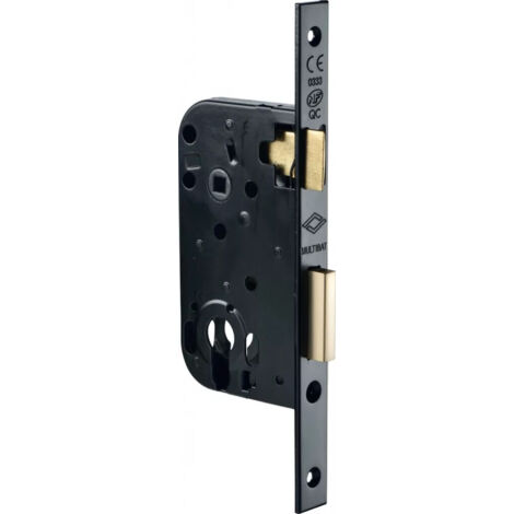 FERCO Gâche centrale bois - Bois - jeu de 4 mm - têtière axe à 9 mm - Pour secury butée réglable - gauche - 6-27594-00-L-1