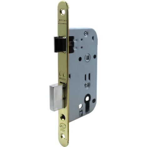 FERCO Gâche centrale bois - Bois - jeu de 4 mm - têtière axe à 9 mm - Pour Secury gauche - E-22870-00-L-1