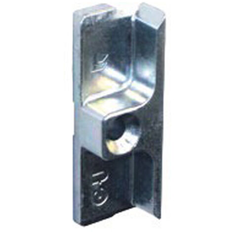 Ferco – Gâche galet pour rainure 7/8x4mm bois – Finition zinguée pour résistance à la corrosion – Mécanisme de galet pour fermeture douce – 9339210001