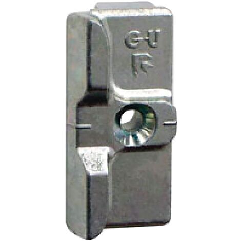 Ferco – Gâche pour crémone PVC – Mécanisme de galet pour verrouillage sécurisé – Compatible menuiseries PVC – E195680001
