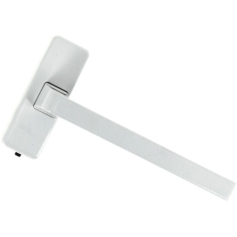 Ferco – Poignée de porte coulissante gauche blanche – Mécanisme anti-enclenchement pour sécurité enfant – Installation rapide – Compatible GU 966-150 et 200 MZ - K-12920-00-L-7