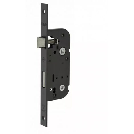 Ferco – Serrure crémone réversible 5 points – Entraxe 92 mm – Carré 8 mm – Acier traité ferGUard argent – Compatible avec gâche électrique