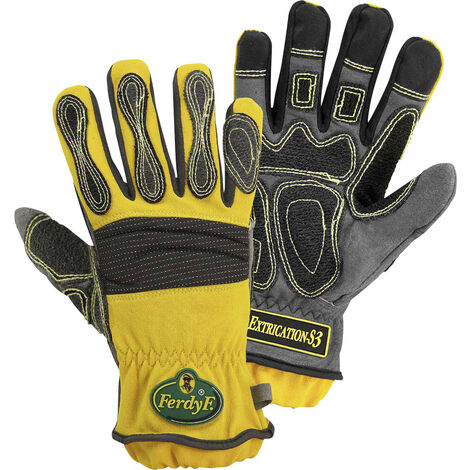 FerdyF. Extrication-S3 1995S3-XS Kunstleder Arbeitshandschuh Größe (Handschuhe): 6, XS EN 388:2016