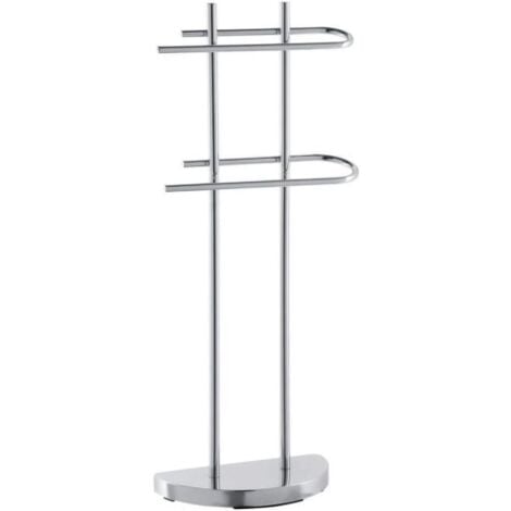 Feridras 154007-B Piantana Asciugamani con 2 Bracci cm 87 h Cromo
