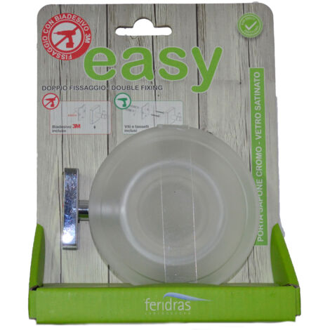 Feridras porta sapone bagno easy cromato 959004
