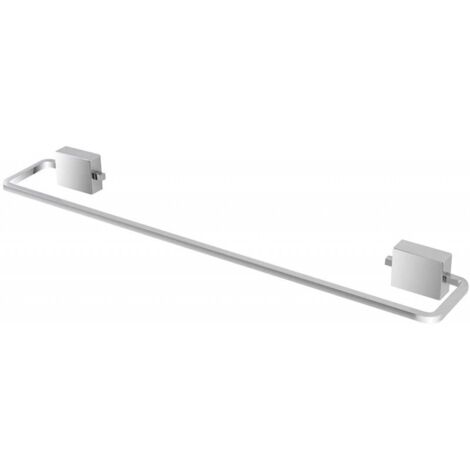 Feridras Toallero Terciopelo 55 cm Acero Cromado Adhesivo-Tornillos 015109
