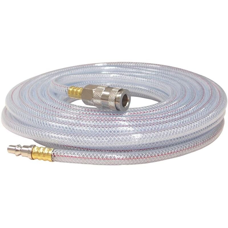 Ferm - ATA1027 Tuyau 10m + raccord pour compresseur