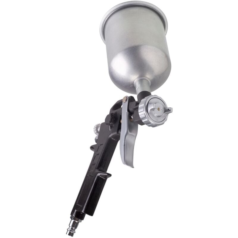 Ferm - ATA1039 Pistolet à peinture avec récipient - Pour compresseur