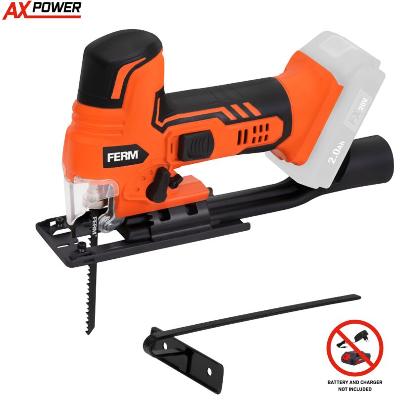 Ferm – Ax-power – Akku-stichsäge – 20 V – Ohne Akku & Ladegerät