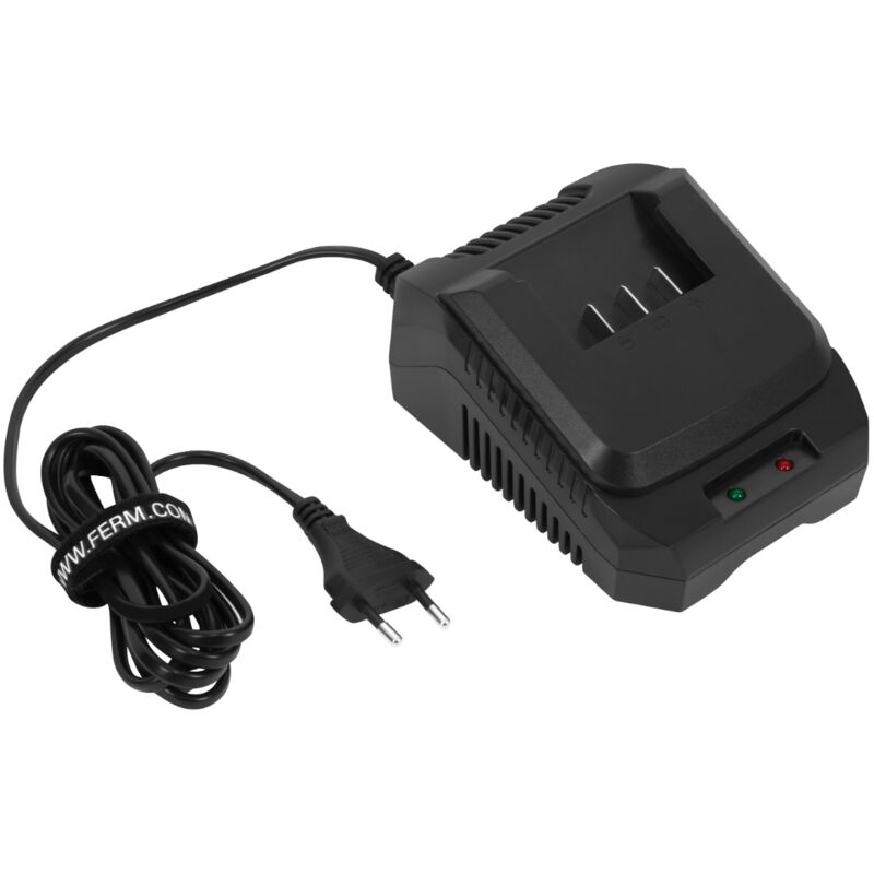 Ferm - CDA1097 Chargeur de batterie 18V - 4.0Ah