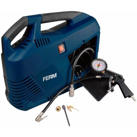 FERM CRM1049 Compresseur portable 1100W