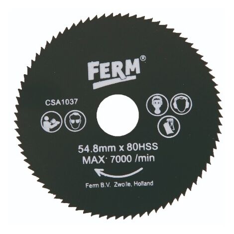 FERM CSA1037 Lama di precisione 80HSS
