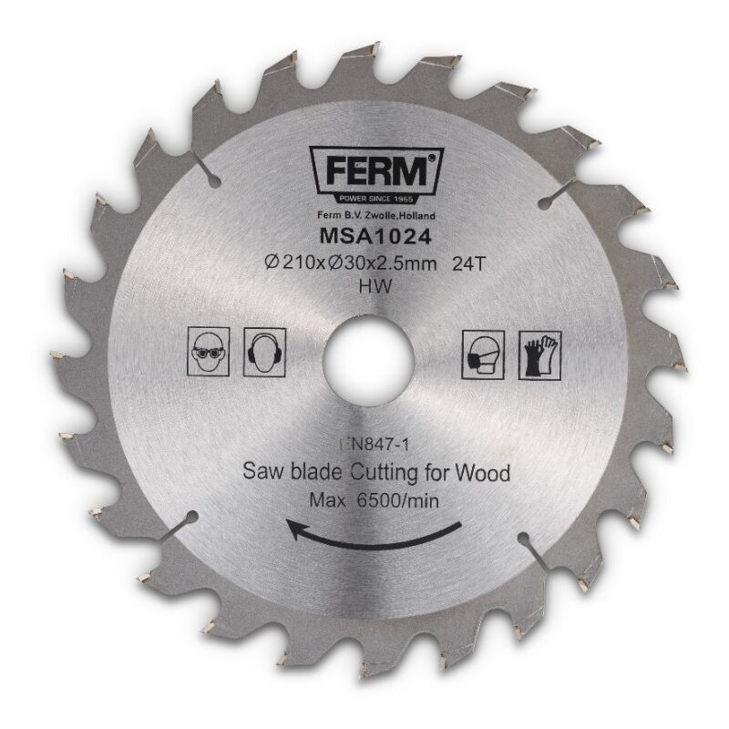 FERM Hoja de sierra (210x30/18/16 – T24)