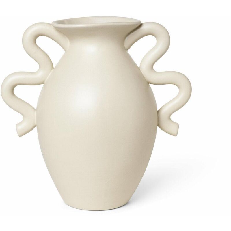 Ferm Living Ferm-living Eleganter Vase Creme 27, 5 Cm