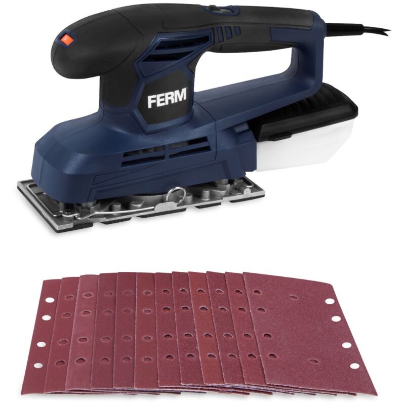 Image of FERM – Schwingschleifer – 240 W – Staubabsaugung – Softgrip