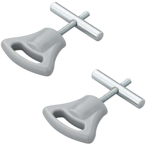 Ferma binario tenda con bottone in plastica 5-6mm - set da 2 pezzi