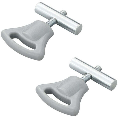 Ferma binario tenda con bottone in plastica 8-10 mm - set da 2 pezzi