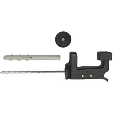 IBFM FERMA Blocca PERSIANE Finestre TOP GRILLO Lungo Cappotto Automatico Infissi Nero