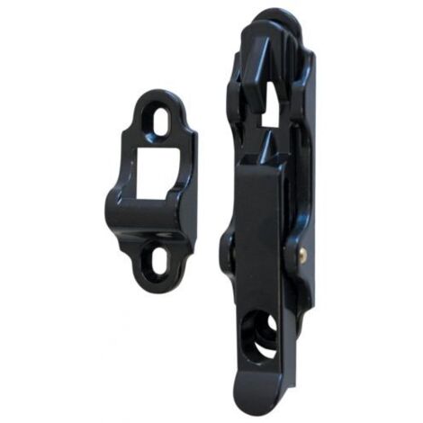 FERMAIMPOSTE IN LEGA 1300 C/SALTAR P/BALCONI NERO 25 PZ