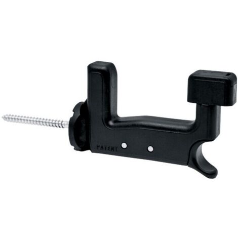 FERMAIMPOSTE IN PLASTICA GRILLO NERO 120 MM