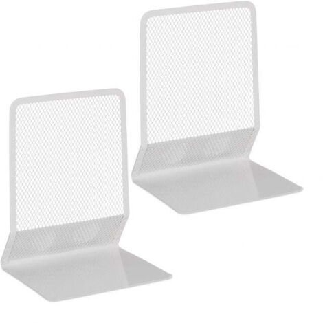 Fermalibri in metallo - set da 2
