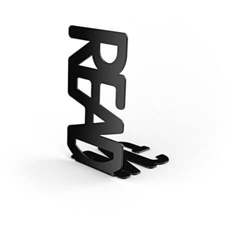 Bolis Italia - fermalibro reading in acciaio nero