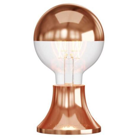 Fermaluce Vintage, punto luce metallizzato a parete o soffitto
