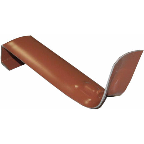 FERMANEVE PER COPPO/SOTTOCOPPO h 12 x 63 mm - colore rosso- 20 pezzi