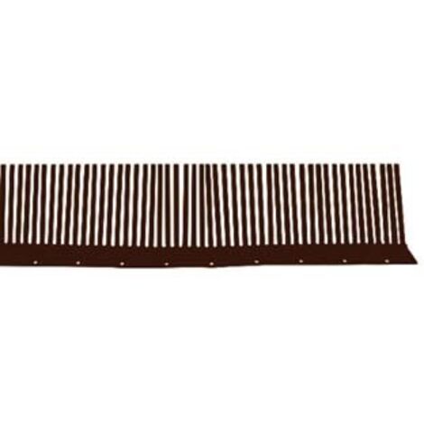 FERMAPASSERI SOTTOTEGOLA IN PLASTICA- - cm.50x11h. - color rame - 40 pezzi