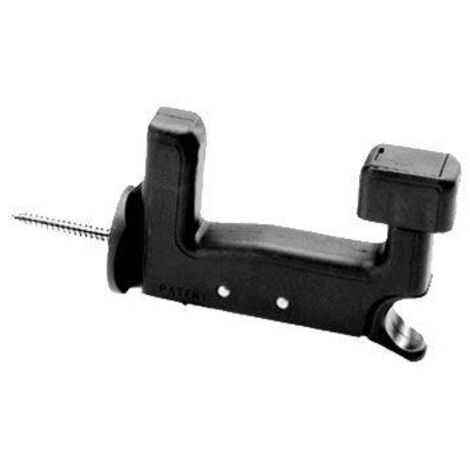FERMAPERSIANE NYLON CON FERMO GRILLO NERO VITE LUNGA CM 150 (39853)