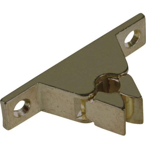 FERMAPORTA A PINZA - OTTONE BRONZATO MM 60X14 H.MM 30- 10 pezzi