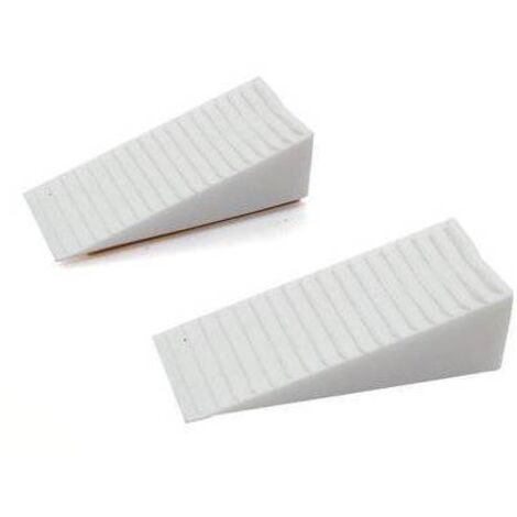 FERMAPORTA ADESIVO ABS BIANCO CUNEO BIANCO BL 4PZ MAURER ONE PRICE