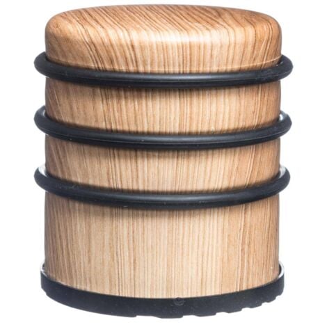 5five - fermaporta alto effetto legno naturale