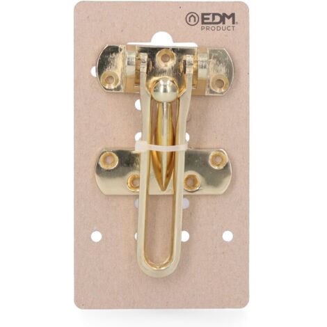 Fermaporta EDM 85375 Dorato Ottone Zamak 105 mm Sicurezza