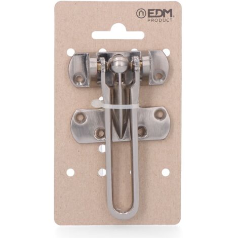 Fermaporta EDM 85376 Argentato Zamak 105 mm Sicurezza