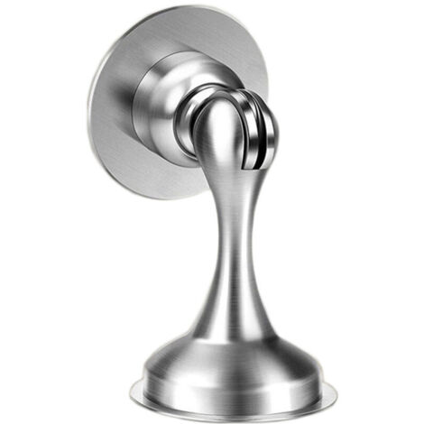 Fermaporta magnetici - Set di 4 robusti fermaporta in acciaio inox per la parte superiore e inferiore della porta - Montaggio a parete e a pavimento, non richiede fori. Adesivo 3M e viti. Magnete pote