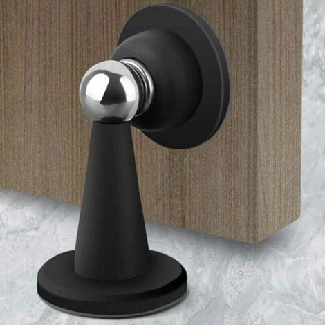 Fermaporta magnetico, in silicone, rimovibile e lavabile, autoadesivo per pavimenti, silenzioso e anticollisione per angoli di pareti, bagni e camere da letto.