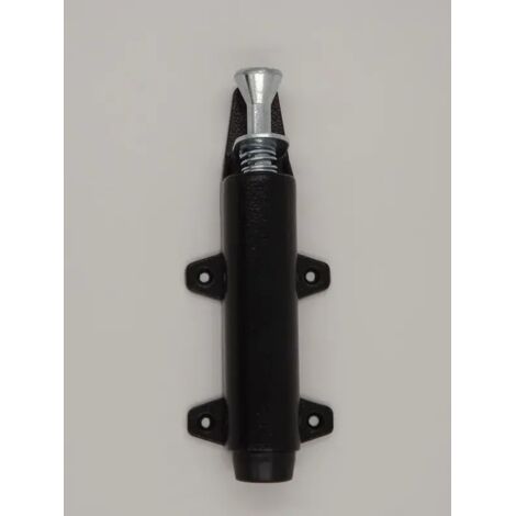 Fermaporte a pedale 17 cm - nero